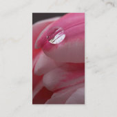 Florist - Rosa Visitenkarte (Rückseite)