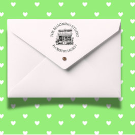 Florist Storefront Studio Rubber Briefmarke Gummistempel