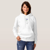 Florist Uniform Hoodie mit einem Bouquet in Wasser (Vorne ganz)