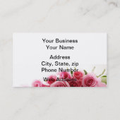 Florist Visitenkarte (Rückseite)