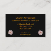 Florist Visitenkarte (Rückseite)