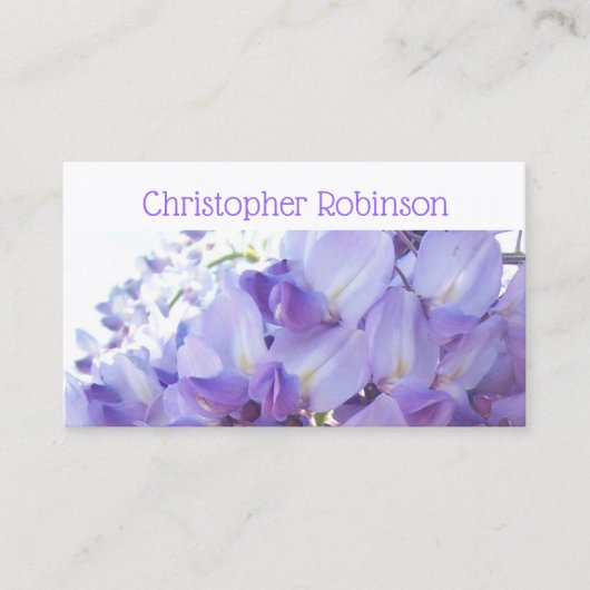 Florist Visitenkarte (Vorderseite)