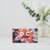 Florist Visitenkarte (Stehend Vorderseite)