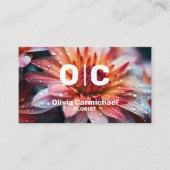 Florist Visitenkarte (Vorderseite)