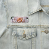 Florist weniger formale Namensschild. Hintergrund Namensschild (Beispiel)