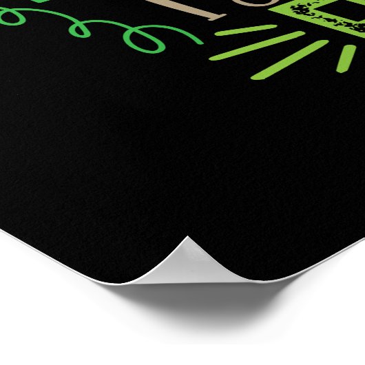 Florist Women Funny Pflanze Lover Mutter Gartenarb Poster (Ecke)