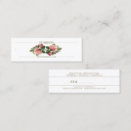 Florista - Preis-Tag, Visitenkarte