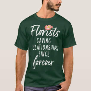 Floristen, die Beziehungen seit dem 1. T-Shirt
