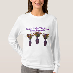 Floristen verschönern das Weltt-shirt T-Shirt
