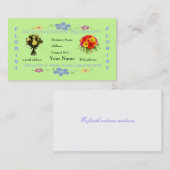 Floristen Visitenkarte (Vorne/Hinten)