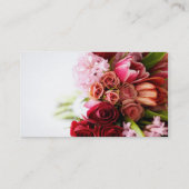 Floristen-Visitenkarte Visitenkarte (Rückseite)