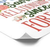 Floristische Blume Floristen Rettete Beziehungen s Poster (Ecke)