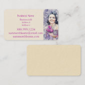 Floristischer Blume Vendor Farmer-Markt Visitenkarte (Vorne/Hinten)