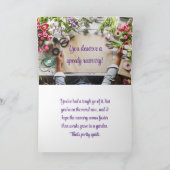 FLORISTPAPIER - GUTE KARTE BEKOMMEN (Innenseite)