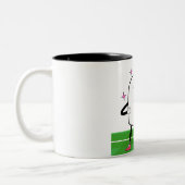 flork cartoon zweifarbige tasse (Links)