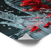 Florkatze Poster (Ecke)