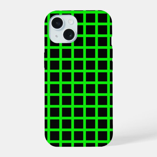 Floro dot illusion iphone 15 case  hülle (Rückseite)