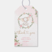 Florrosa Elefantendusche Geschenkanhänger (Vorderseite)