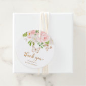 Florrosa Goldschmetterling vielen Dank Geschenkanhänger (Beispiel)