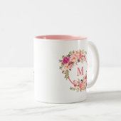 Florrosa Monogramm Zweifarbige Tasse (VorderseiteRechts)