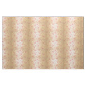 Florrosa Rosenmuster Gold Schimmer Elegant Stoff (Yard (91,4 cm))