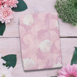 Florrosa Rosenmuster Monogram iPad Cover<br><div class="desc">Fügen Sie Ihre Initialen zu dieser hübschen,  rosa,  blumengeschmückten Abdeckung hinzu. Design inspiriert durch die schönen rosa Rosen,  die in meinem Garten blühten.</div>