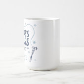 Floss Boss Tasse – Lustiger Kaffee-Becher für Zahn (Mittel)
