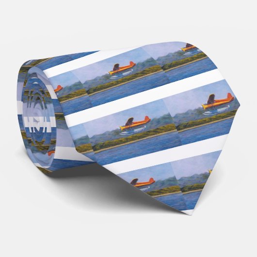 Floss-Flugzeug Krawatte (Gerollt)