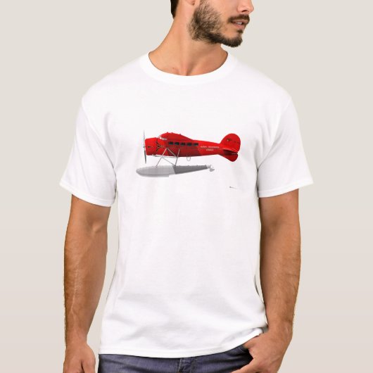 Floss-Flugzeug Lockheeds Vega T-Shirt (Vorderseite)