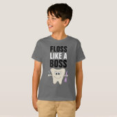 "Floss Kids' HanesTAGLESS® T - Shirt (Vorne ganz)
