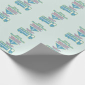 Floss Rule Phonics, die Englisch lernen Geschenkpapier (Ecke)