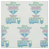 Floss Rule Phonics, die Englisch lernen Stoff (Muster)