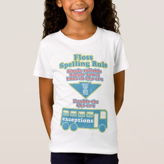 Floss Rule Phonics, die Englisch lernen T-Shirt (Vorderseite)
