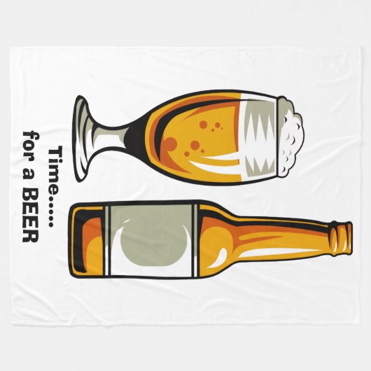 Floßbiere Fleece Blanket (Vorderseite (Horizontal))