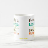 Flöße wie Lepidoptera Kaffeetasse (Mittel)