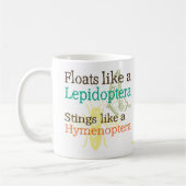 Flöße wie Lepidoptera Kaffeetasse (Links)