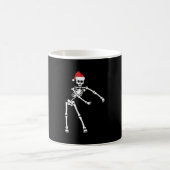 Flossen Skeletton Weihnachtsmannmütze Funny Kids W Kaffeetasse (Mittel)
