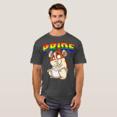 FlossenHamster Lesbischer Bisexueller Schwulenschw T-Shirt (Vorne ganz)