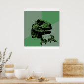 Flossoraptor Philosoraptor Poster (Küche)