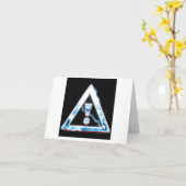 FLOSSTRADAMUS Grußkarte Karte (Gelbe Blume)