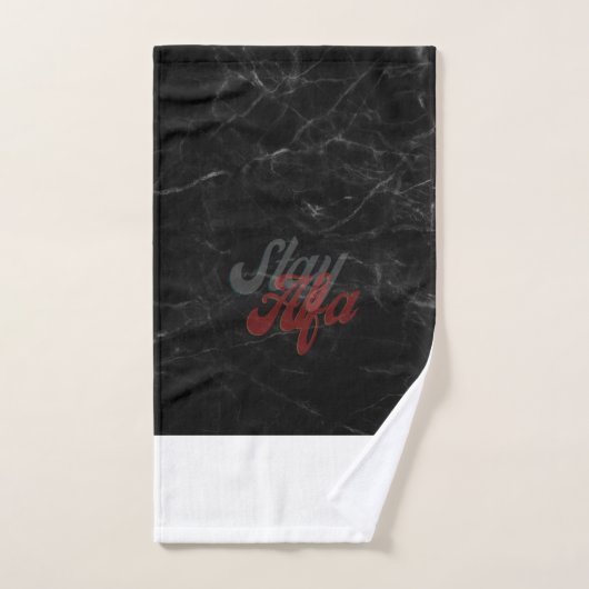 FloState Design "ME" Mann Erudientfernt Bleibe Alf Badhandtuch Set (Handtuch)