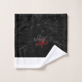 FloState Design "ME" Mann Erudientfernt Bleibe Alf Badhandtuch Set (Waschlappen)