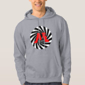 FloState Design "ME" Mann Erudientfernt Center Spi Hoodie (Vorderseite)