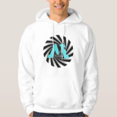 FloState Design "ME" Mann Erudientfernt Center Spi Hoodie (Vorderseite)