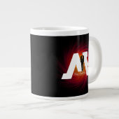 FloState Design "ME" Mann Geruchlos Feuer Spirale Jumbo-Tasse (Vorderseite Rechts)