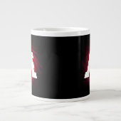 FloState Design "ME" Mann Geruchlos Feuer Spirale Jumbo-Tasse (Vorderseite)