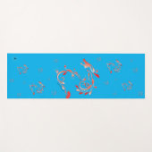 FloState Design Red Dragon Yoga und Fitness Mat Yogamatte (Vorderseite (Horizontal))