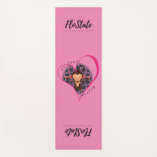 FloState Design Yoga und Fitness Mat Yogamatte