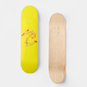 FloState Dragon Skateboard Deck (Vorderseite)
