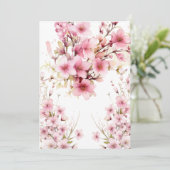 FLÖSUNG ZUM GEHEN MIT VELLUM WEDING INVITATION EINLADUNG (Stehend Vorderseite)